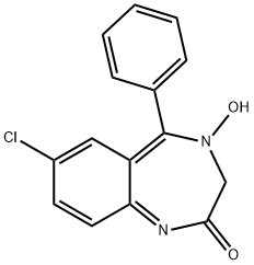 氯氮卓杂质 D,70988-37-3,结构式