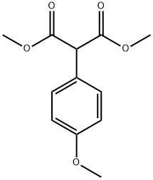 2-(4-甲氧基苯基)丙二酸-1,3-二甲酯,71146-13-9,结构式