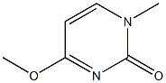 4-methoxy-1-methyl-1,2-dihydropyrimidin-2-one,7152-66-1,结构式