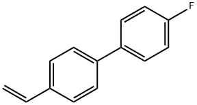 1,1'-Biphenyl, 4-ethenyl-4'-fluoro- Structure