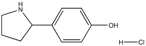 7167-72-8 4-(PYRROLIDIN-2-YL)PHENOL HYDROCHLORIDE