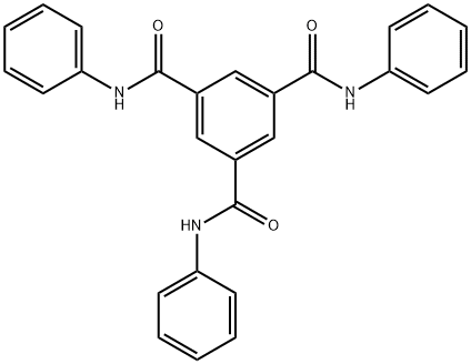 N1,N3,N5-triphenylbenzene-1,3,5-tricarboxamide Structure