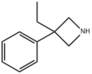 3-Ethyl-3-phenylazetidine Structure