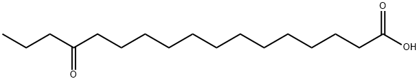 14-Oxoheptadecanoic acid Structure