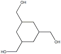 (1S,3S,5S)-环己烷-1,3,5-爪基三甲醇, 72890-46-1, 结构式