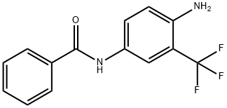 N-[4-amino-3-(trifluoromethyl)phenyl]benzamide Struktur