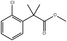METHYL 2-(2-CHLOROPHENYL)-2-METHYLPROPANOATE Structure