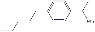 1-(4-PENTYLPHENYL)ETHAN-1-AMINE Struktur