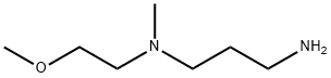 (3-氨基丙基)(2-甲氧基乙基)甲基胺, 74247-25-9, 结构式