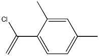 1-(1-chlorovinyl)-2,4-dimethylbenzene Structure