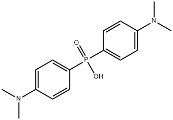 Phosphinic acid, bis[4-(dimethylamino)phenyl]- (9CI),7439-52-3,结构式
