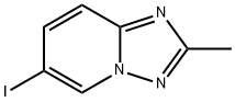 6-iodo-2-methyl-[1,2,4]triazolo[1,5-a]pyridine 结构式