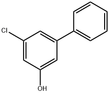3-CHLORO-5-PHENYLPHENOL 结构式
