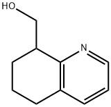 5,6,7,8-tetrahydroquinolin-8-ylmethanol 化学構造式