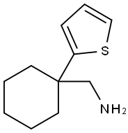 [1-(thiophen-2-yl)cyclohexyl]methanamine Structure