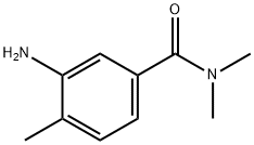 3-氨基-N,N,4-三甲基苯甲酰胺, 76765-68-9, 结构式