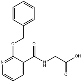 N-(2-Benzyloxynicotinoyl)glycine Structure