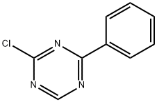 2-Chloro-4-phenyl-1,3,5-triazine Structure