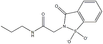 77696-95-8 2-(1,1-dioxido-3-oxo-1,2-benzisothiazol-2(3H)-yl)-N-propylacetamide