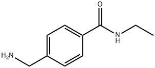 4-(aminomethyl)-N-ethylbenzamide Structure