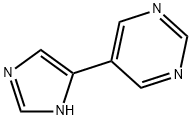 5-(1H-imidazol-5-yl)pyrimidine Structure