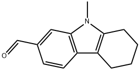 1H-Carbazole-7-carboxaldehyde, 2,3,4,9-tetrahydro-9-methyl- Structure