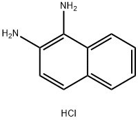 naphthalene-1,2-diaminedihydrochloride 化学構造式