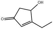 3-乙基-4-羟基-2-环戊烯-1-酮,78210-63-6,结构式