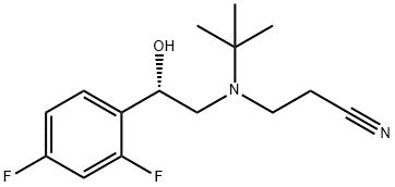 (S)-3-(tert-butyl(2-(2,4-difluorophenyl)-2-hydroxyethyl)amino)propanenitrile