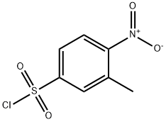 3-methyl-4-nitrobenzene-1-sulfonyl chloride Structure