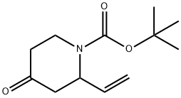 1-Boc-2-vinyl-4-piperidinone 化学構造式