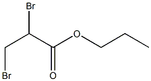 propyl 2,3-dibromopropanoate Structure