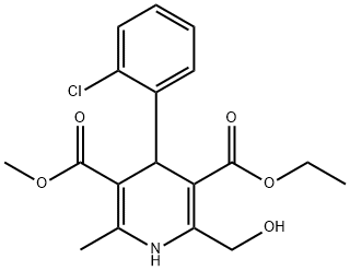 氨氯地平杂质28, 79781-21-8, 结构式