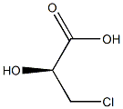 (S)-3-CHLOROLACTIC ACID 化学構造式