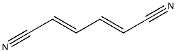 1,3-Butadiene-1,4-dicarbonitrile 结构式