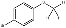 4-(Methylthiol-d3)-bromobenzene Struktur