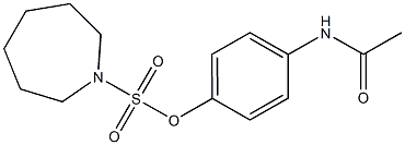 825607-51-0 4-(acetylamino)phenyl 1-azepanesulfonate