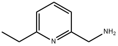 (6-乙基吡啶-2-基)甲胺 结构式