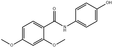 N-(4-hydroxyphenyl)-2,4-dimethoxybenzamide Structure