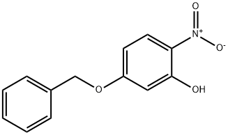 5-ベンジルオキシ-2-ニトロフェノール 化学構造式