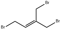 2-Butene, 1,4-dibromo-2-(bromomethyl)- Struktur