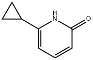 2-Hydroxy-6-(cyclopropyl)pyridine Struktur