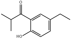 1-Propanone, 1-(5-ethyl-2-hydroxyphenyl)-2-methyl- Structure