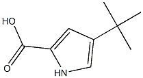 4-(叔丁基)-1H-吡咯-2-羧酸,847955-92-4,结构式