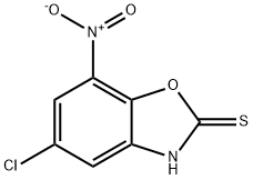 5-chloro-7-nitro-1,3-benzoxazole-2-thiol Structure