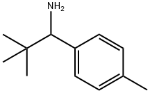 2,2-dimethyl-1-(4-methylphenyl)propan-1-amine Structure