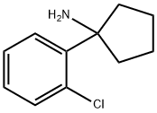 1-(2-氯苯基)环戊胺, 856563-66-1, 结构式