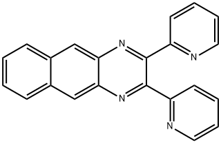 Benzo[g]quinoxaline, 2,3-di-2-pyridinyl- Structure