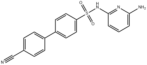 N-(6-Amino-2-pyridinyl)-4'-cyano-[1,1'-biphenyl]-4-sulfonamide