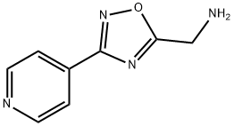 [3-(pyridin-4-yl)-1,2,4-oxadiazol-5-yl]methanamine|[3-(pyridin-4-yl)-1,2,4-oxadiazol-5-yl]methanamine